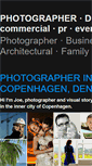 Mobile Screenshot of copenhagenphotographer.com